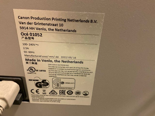 2022 canon imagepers c10010vp digitale kleurenprinter - afbeelding 14 van  24