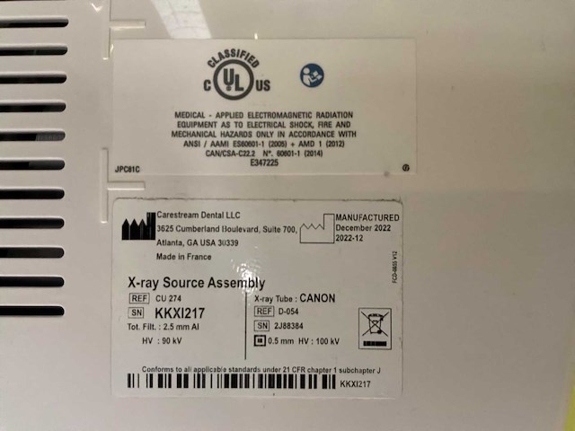 2022 carestream cs8100 digitaal panoramisch röntgensysteem - afbeelding 6 van  6