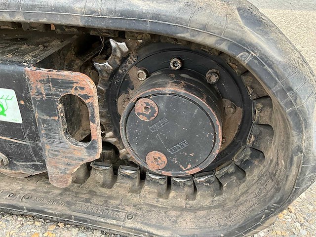 2022 caterpillar 301.8 minigraafmachine - afbeelding 2 van  32