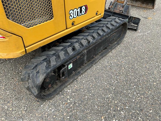 2022 caterpillar 301.8 minigraafmachine - afbeelding 3 van  32