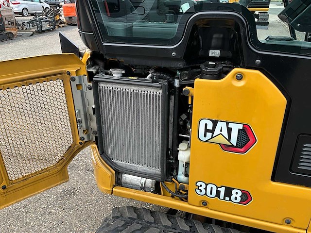 2022 caterpillar 301.8 minigraafmachine - afbeelding 24 van  32
