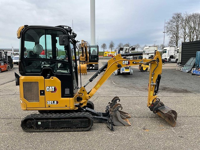 2022 caterpillar 301.8 minigraafmachine - afbeelding 29 van  32