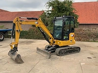 2022 caterpillar 303 rupsgraafmachine met bakkenset - afbeelding 2 van  41