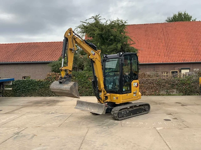 2022 caterpillar 303 rupsgraafmachine met bakkenset - afbeelding 40 van  41