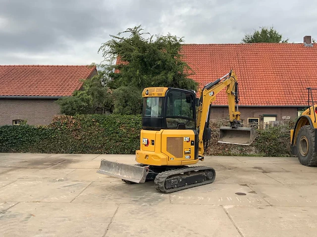 2022 caterpillar 303 rupsgraafmachine met bakkenset - afbeelding 37 van  41