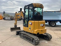 2022 caterpillar 303 rupsgraafmachine met bakkenset - afbeelding 4 van  41