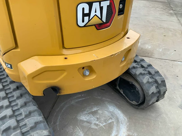 2022 caterpillar 303 rupsgraafmachine met bakkenset - afbeelding 20 van  41