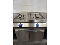 2022 catertech - rvs bakkooklijn - koelwerkbank - dubbele friteuse - bakplaat - afbeelding 5 van  21