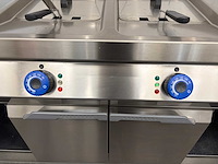2022 catertech - rvs bakkooklijn - koelwerkbank - dubbele friteuse - bakplaat - afbeelding 8 van  21