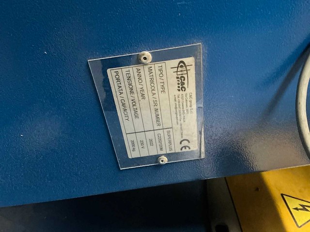 2022 c&c superplus palletfoliewikkelaar - afbeelding 6 van  14