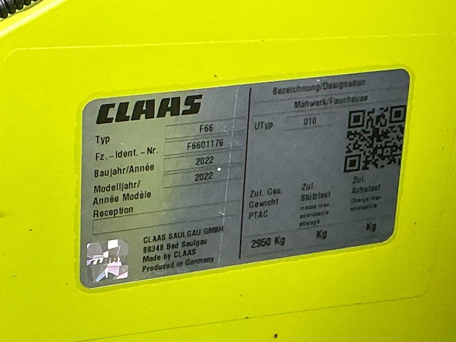 2022 claas disco 9400 c duo - disco 3200 fc triplemaaier - afbeelding 45 van  45