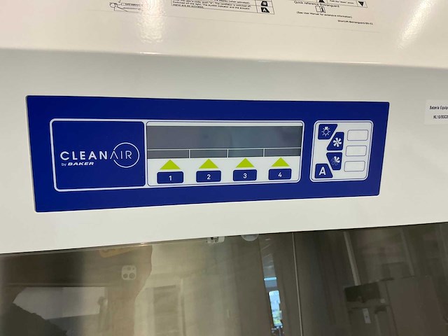 2022 clean air by baker biovanguard 4 laminaire flow kast - afbeelding 7 van  10