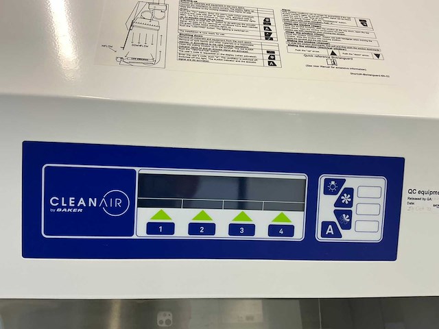 2022 clean air door baker biovanguard 6 laminar flow cabinet - afbeelding 5 van  8