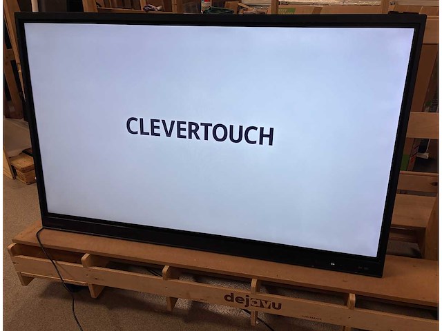 2022 clevertouch impact plus 2 interactive touchscreen 65" - afbeelding 1 van  1