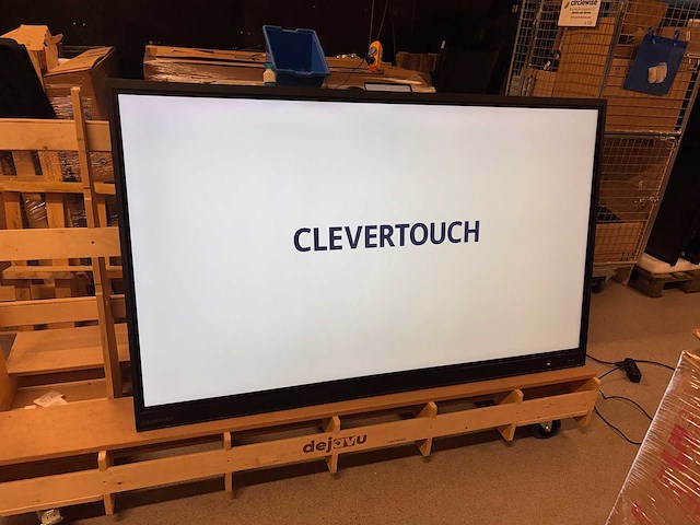 2022 clevertouch impact plus 2 interactive touchscreen 75” - afbeelding 2 van  7