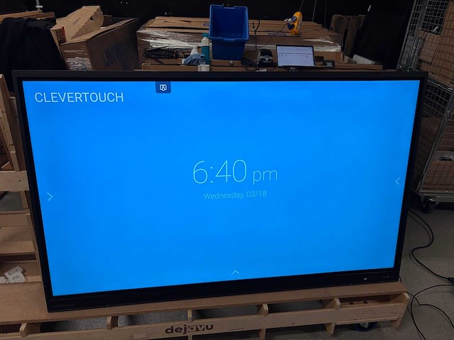 2022 clevertouch impact plus 2 interactive touchscreen 75” - afbeelding 6 van  7