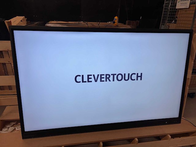 2022 clevertouch impact plus 2 interactive touchscreen 75” - afbeelding 1 van  2
