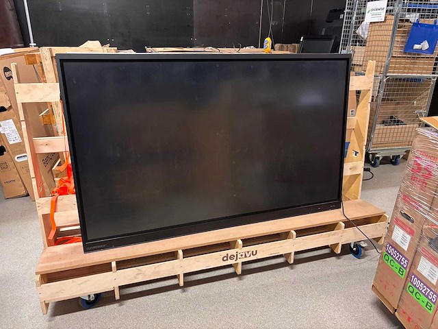 2022 clevertouch impact plus 2 interactive touchscreen 75” - afbeelding 2 van  3