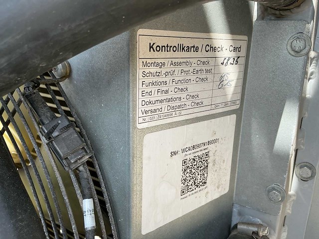 2022 compair c25-10 - dlt0207 - compair c25-10 mobiele schroefcompressor 10 bar | 2,3 m³/min | - afbeelding 19 van  34