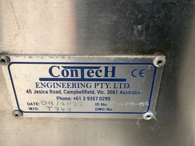 2022 contech conveyor transportband - afbeelding 5 van  6