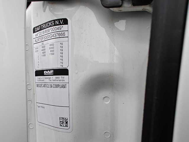 2022 daf xg+ 480 ft vrachtwagen - afbeelding 27 van  33
