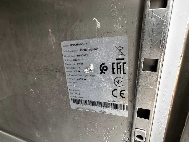 2022 desmon gold line koelwerkbank - afbeelding 6 van  6