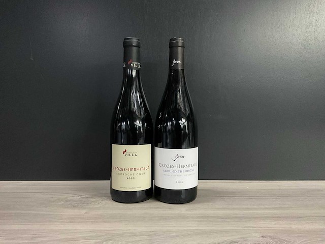 2022 divers crozes-hermitage (2x) - afbeelding 1 van  8