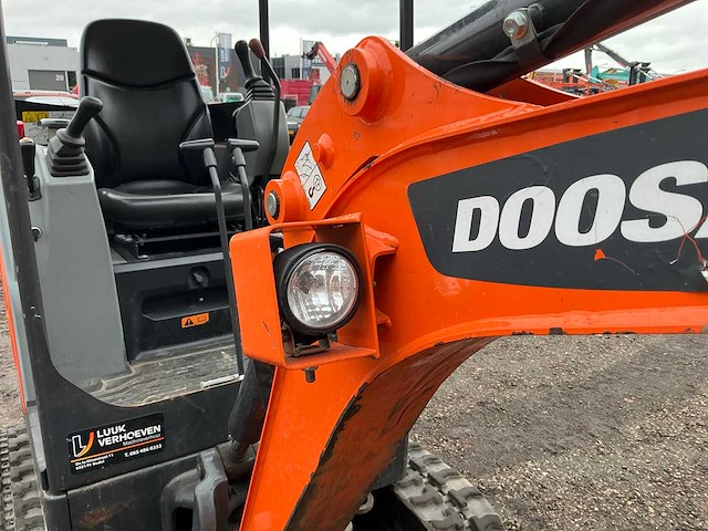 2022 doosan dx17z minigraafmachine - afbeelding 10 van  38