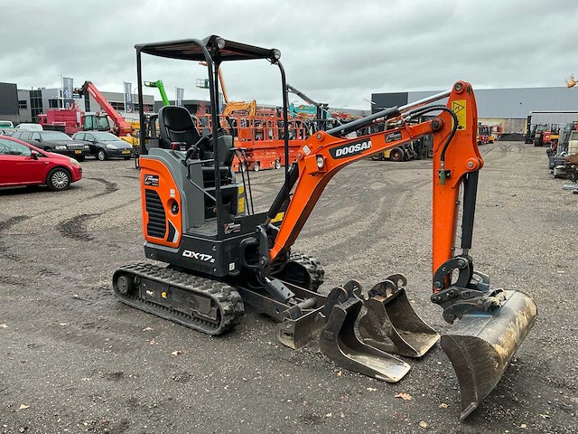 2022 doosan dx17z minigraafmachine - afbeelding 36 van  38