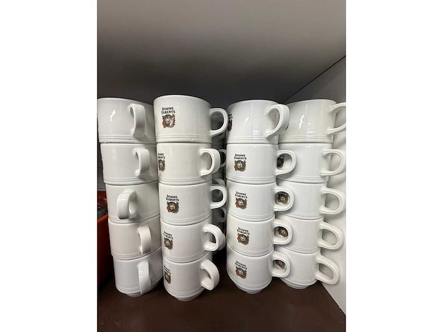 2022 douwe egberts caf 110 quantum bl koffiemachine met 70 de kop-schotel set - afbeelding 2 van  10