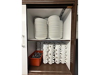 2022 douwe egberts caf 110 quantum bl koffiemachine met 70 de kop-schotel set - afbeelding 8 van  10