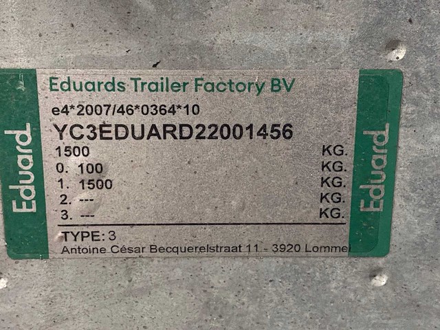 2022 eduard 3 aanhangwagen, 29-wds-7 - afbeelding 8 van  12