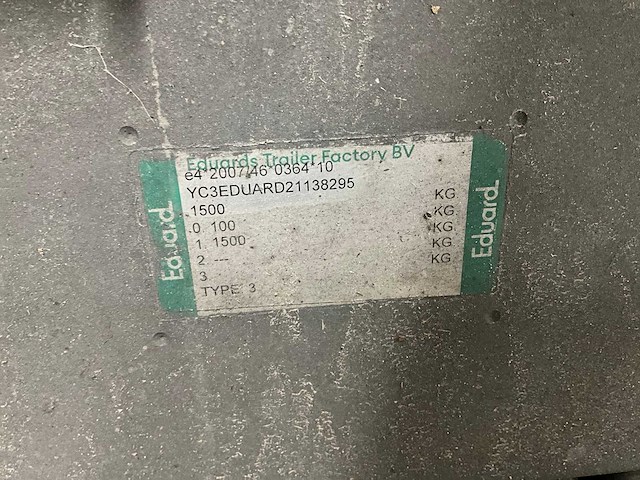 2022 eduard p3 steiger aanhangwagen, 23-wbn-3 - afbeelding 4 van  19