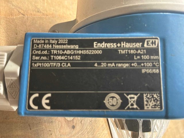 2022 endress+hauser temperatuurtransmitters (2x) - afbeelding 2 van  3