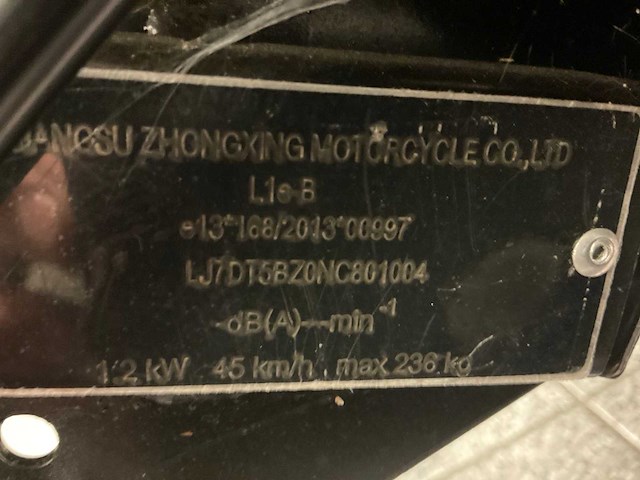 2022 escoo cida e-scooter - afbeelding 4 van  12