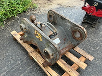 2022 eurosteel ec250el hydraulische snelwissel - afbeelding 3 van  9
