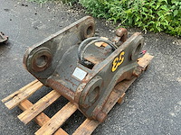 2022 eurosteel ec250el hydraulische snelwissel - afbeelding 1 van  9