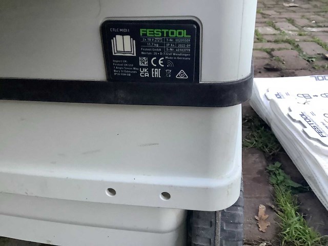 2022 festool ctlc midi 1 industriële stofzuiger - afbeelding 7 van  7