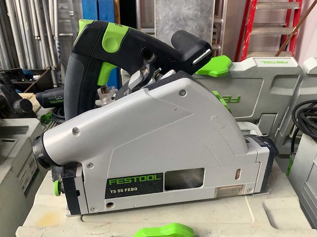 2022 festool ts 55 rebq invalzaag - afbeelding 2 van  3