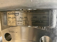 2022 flowserve bx2 / s150s127 pneumatische vlinderklep (2x) - afbeelding 3 van  4