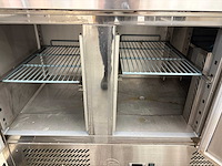 2022 gastro inox - 1000100026282 - rvs koelwerkbank met saladiere - afbeelding 4 van  6