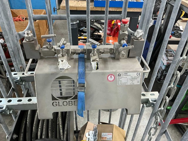 2022 globe test equipment gl test mf3b4a hogedruk test manifold - afbeelding 6 van  11