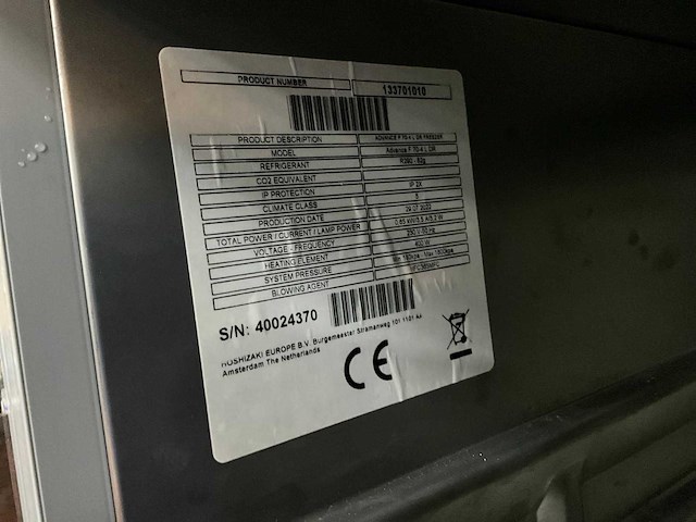 2022 gram f 70-4 l dr vrieskast - afbeelding 1 van  1