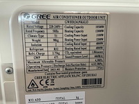 2022 gree gwhd(36)nk6lo airconditioning, outdoor unit - afbeelding 3 van  3