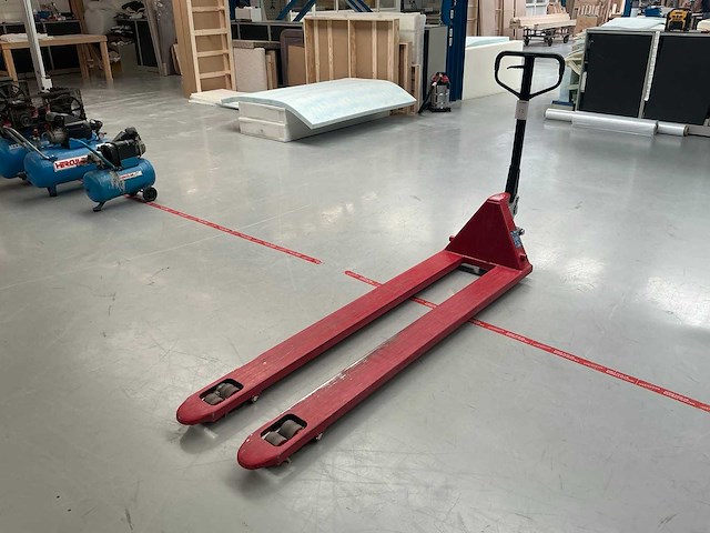2022 hand hydraulische palletwagen - afbeelding 1 van  10