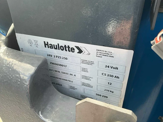 2022 haulotte star 10 ae hoogwerker - afbeelding 6 van  16