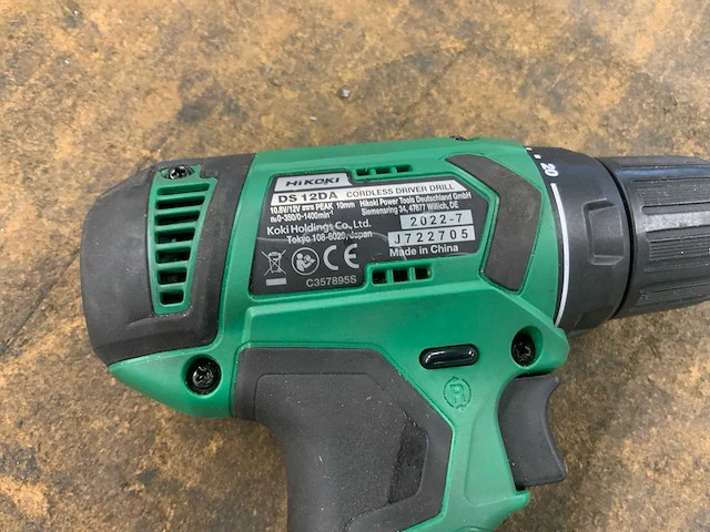 2022 hikoki ds 12da accu schroefmachine 12v - afbeelding 4 van  6