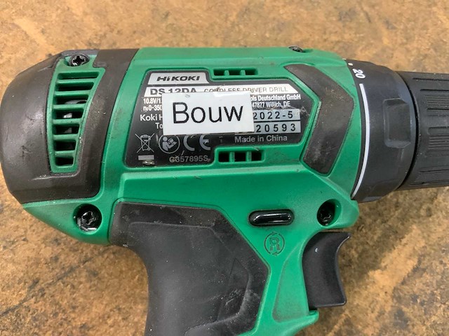 2022 hikoki ds 12da accu schroefmachine 12v - afbeelding 4 van  6