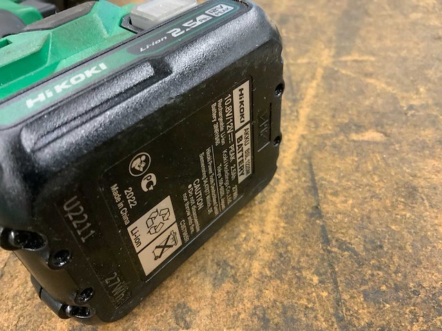 2022 hikoki ds 12da accu schroefmachine 12v - afbeelding 5 van  6