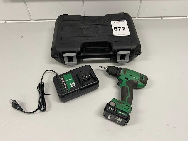 2022 hikoki ds 12da schroefboormachine - afbeelding 1 van  5